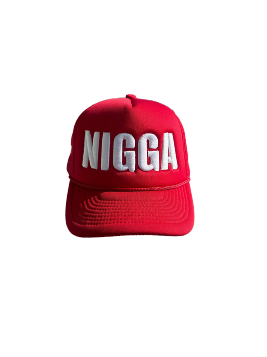 NIGGA HAT (Red)